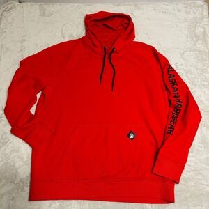 NEW Alaskan Hardgear Red Pullover Hoodie Sweatshirt Men's Size XL